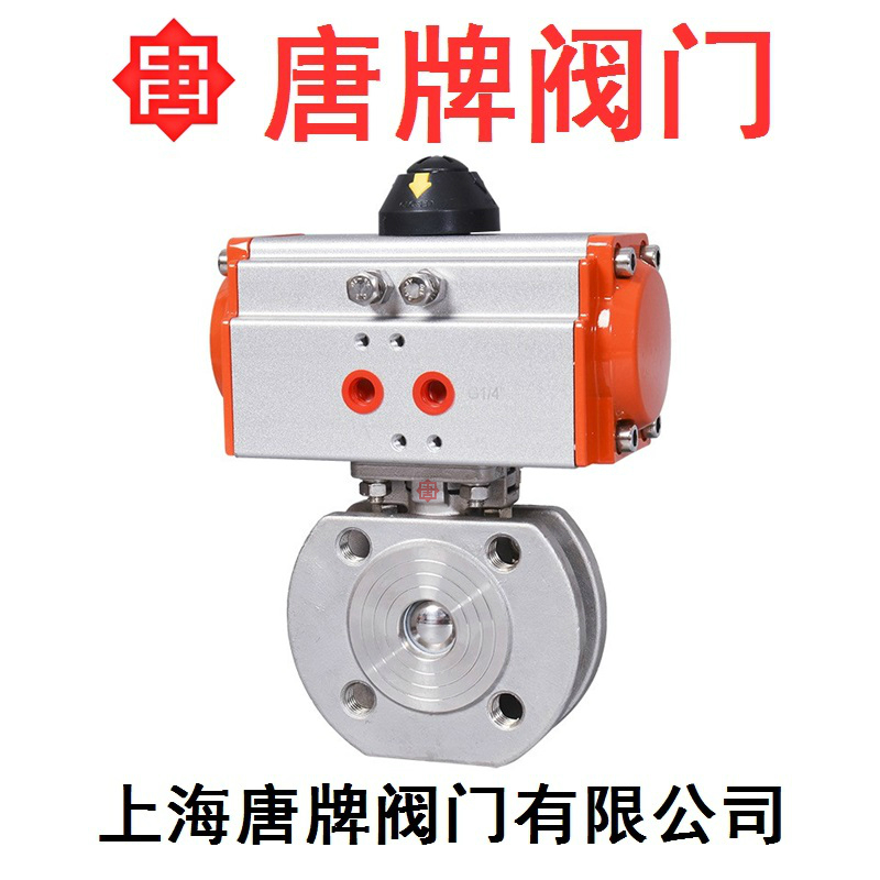 不锈钢气动薄型球阀 Q671F 报价型号图片技术  不锈钢球阀  气动球阀