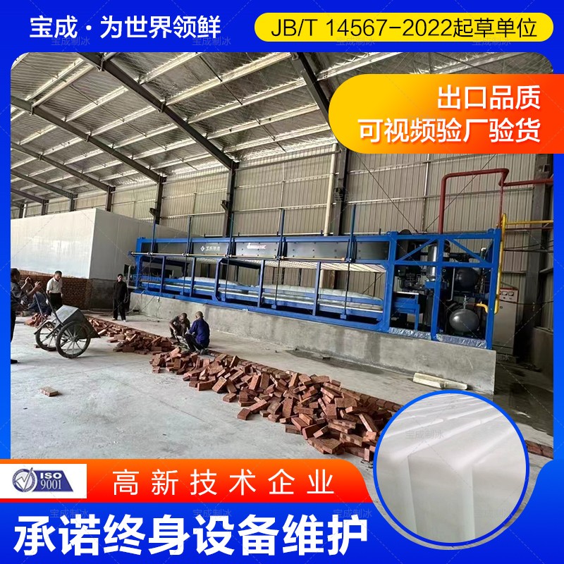 宝成制冰机 可以移动的制冰厂设备 块冰机 厂家