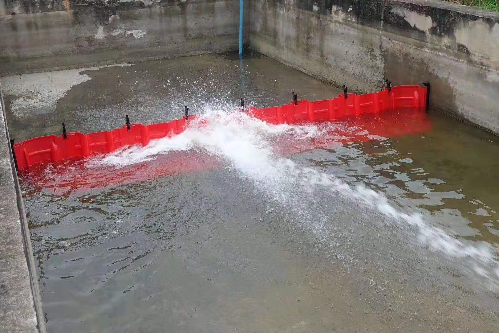 快速组建挡水 挡水板的参数 L型红色组合式挡水板  ABS组合挡水板  L型组合挡水板