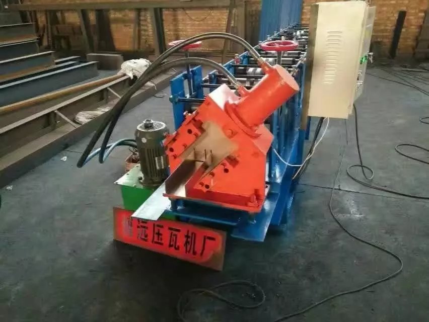 彩钢U型槽机 活动房U型扣槽设备 全自动成型切断  全自动U型钢机