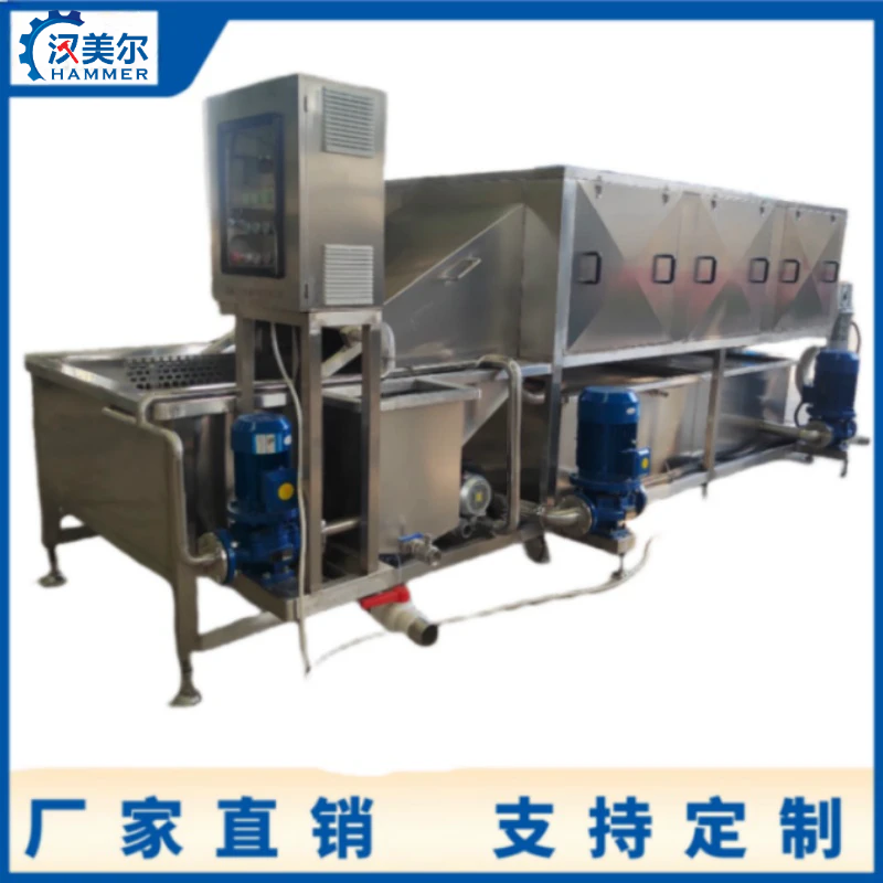 大姜去泥清洗机 全自动红薯高压喷淋清洗机 净菜加工设备  洗果机