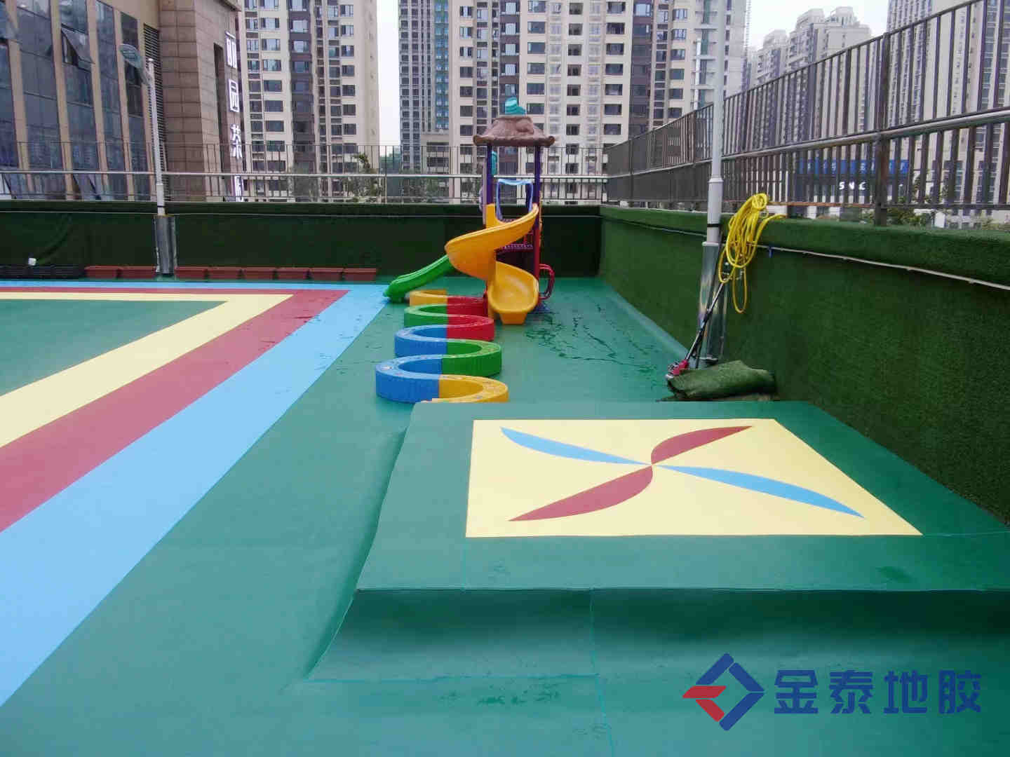 供应唐山幼儿园室外塑胶地板 PVC地板 耐磨 防滑 环保  室外PVC地板  室外地胶