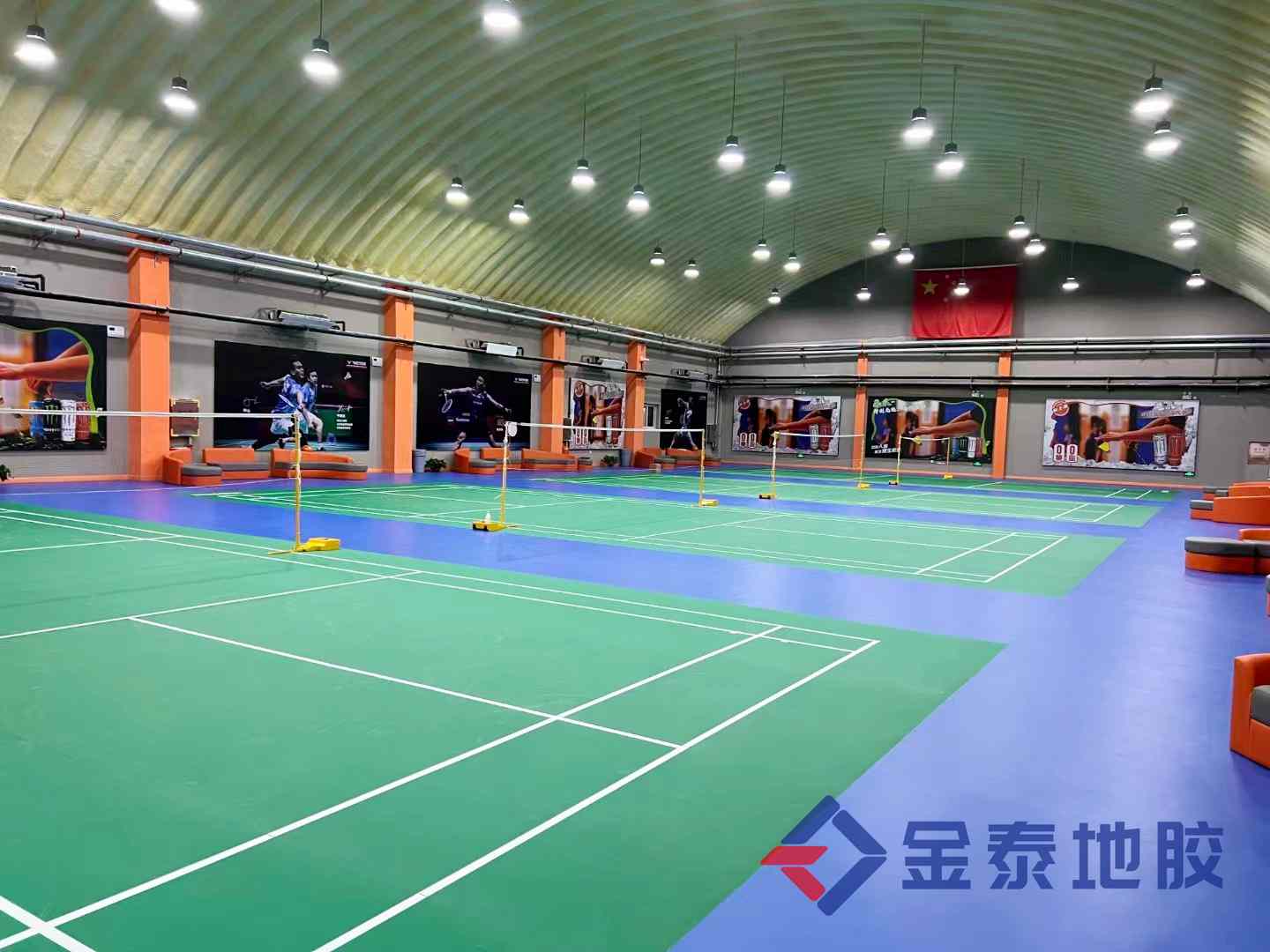 供应唐山羽毛球PVC地板 环保地胶  羽毛球地胶  羽毛球塑胶地板