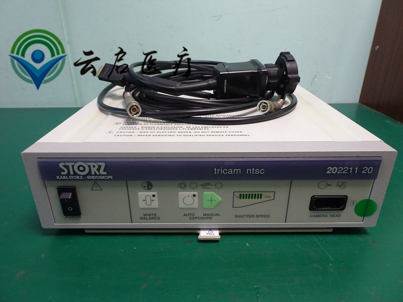 STORZ ?3CCD摄像系统图像出现干扰线缆问题维修  高频电刀维修  摄像系统维修  内窥硬镜维修