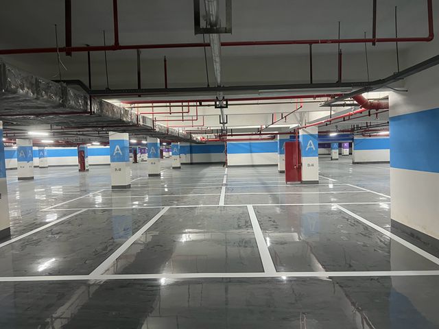南京地下车库车位尺寸标准-目赏交通  南京道路划线  南京厂区划线  南京停车场划线