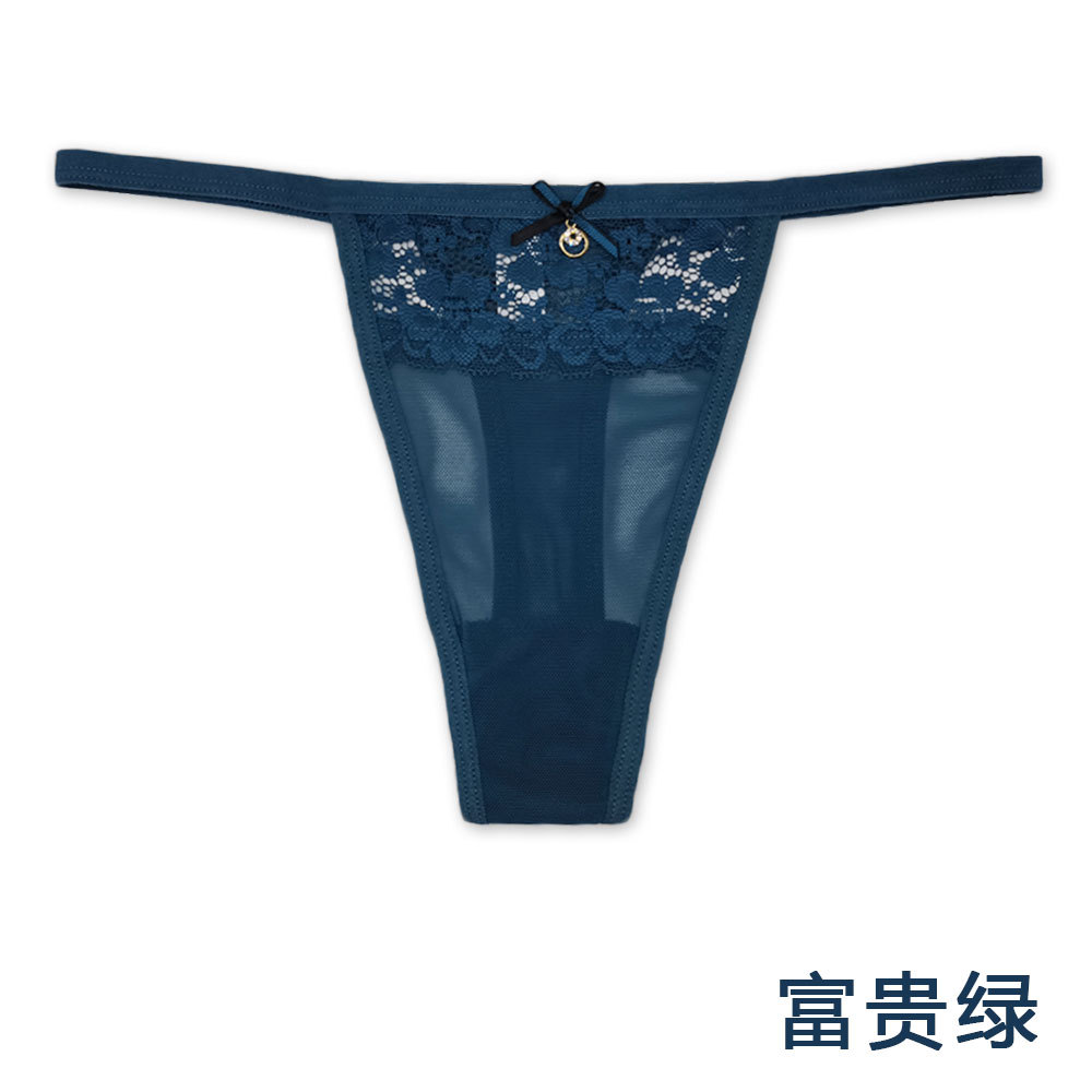 云梦妮外贸时尚女士内裤虾皮国际站性感蕾丝女士丁字裤  女式内裤