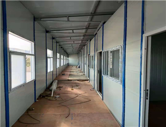 工地临建房承德安装宽城彩钢房库房  临建房安装