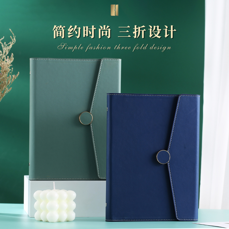 定制羊巴皮礼盒套装创意记事本日记本  创意日记本  活页本批发  记事本厂家
