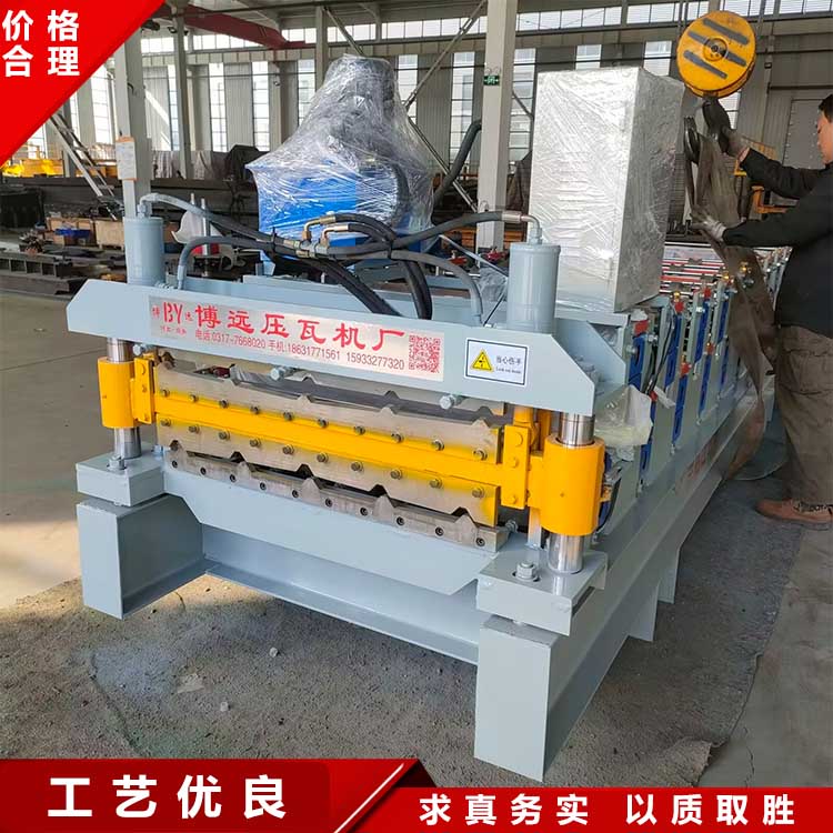 840-900型彩钢压瓦机 双层压瓦机一体机 不锈钢设备  840-900型压瓦机