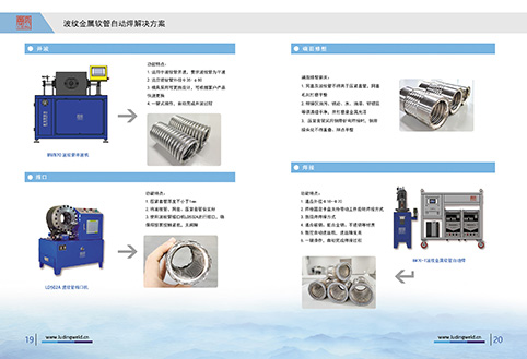 波纹软管自动焊接解决方案