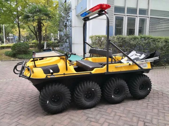 8×8 水陆两栖全地形车，为消防灭火提供新助力  防洪  抢险  水陆两栖车