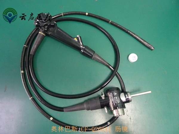 OLYMPUS CF-Q260AI电子肠镜使用图像花故障维修  动力手柄维修  手术器械维修  软性内窥镜维修
