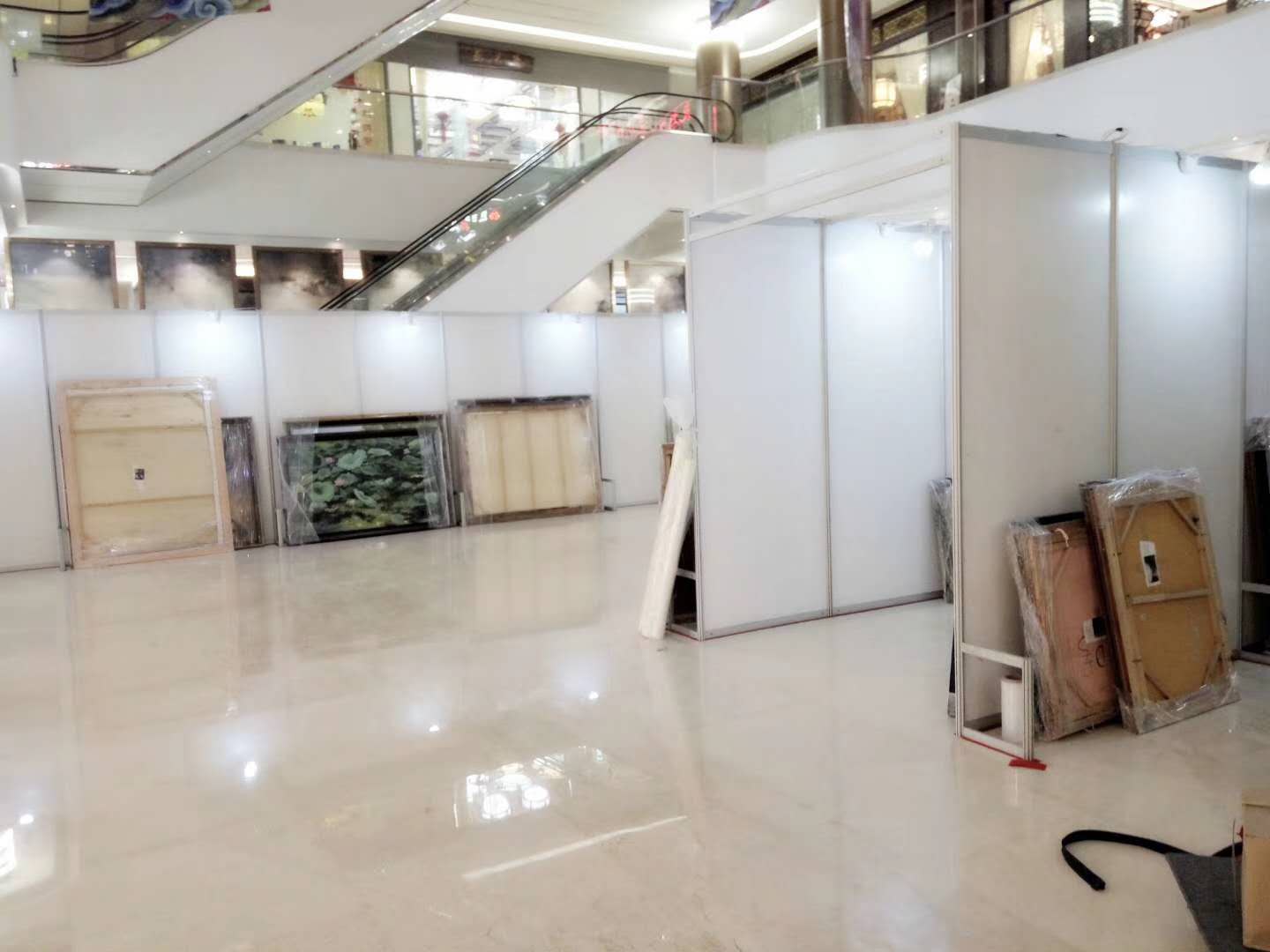 东莞学校酒店书画作品展板出租  书画展板  酒店展板  学校展板