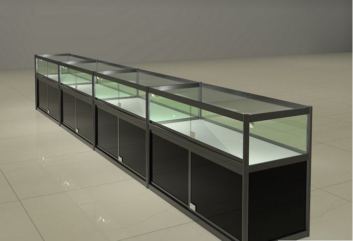 珠海珠宝展柜玻璃展柜钛合金展柜出租