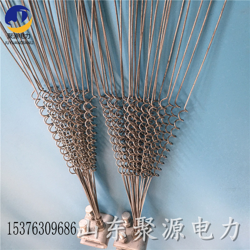 热镀锌防鸟刺 电力防护金具 放鸟害金具