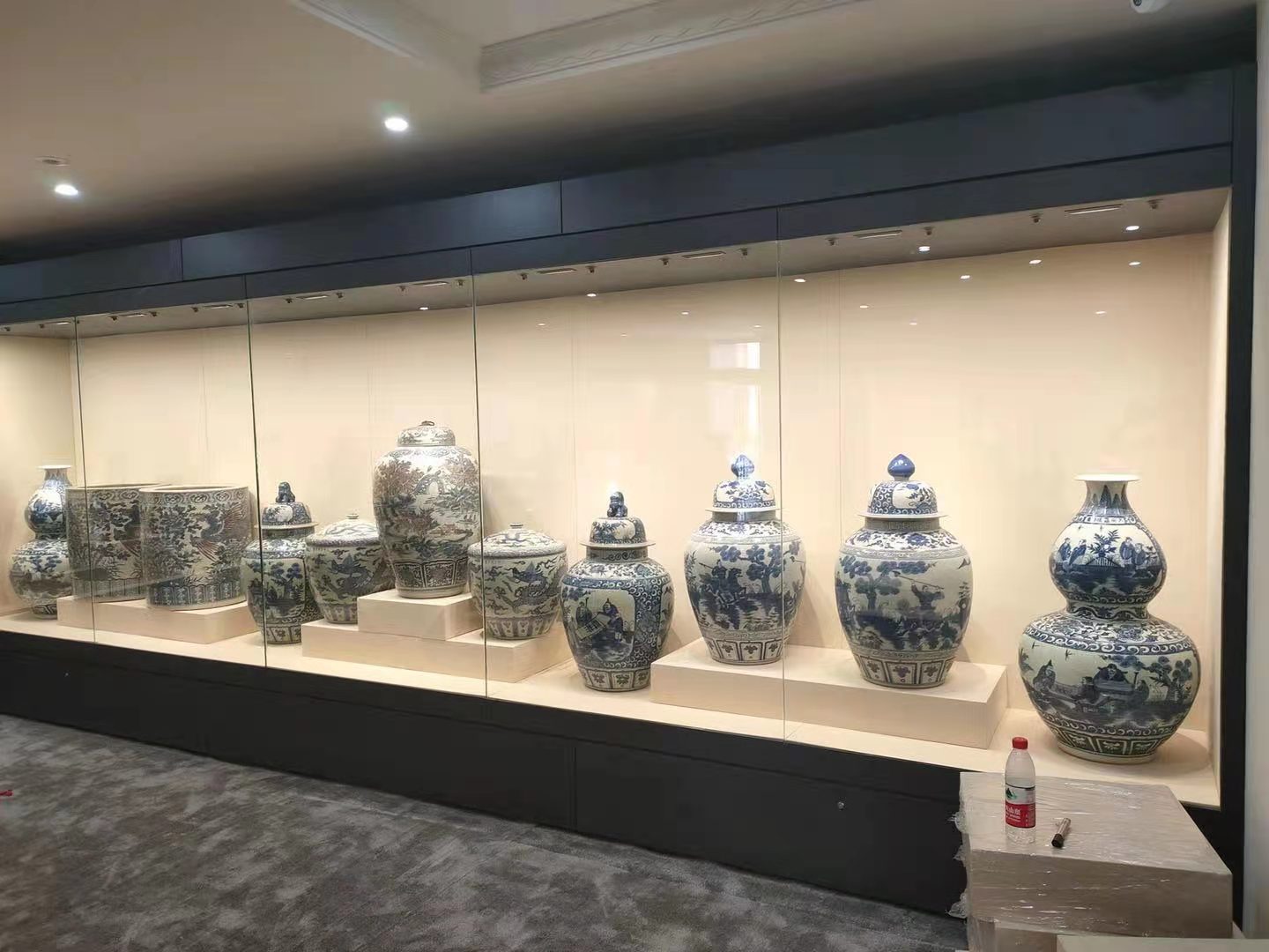 文物展柜制作博物馆展柜工厂隆城展示展示柜制作设计