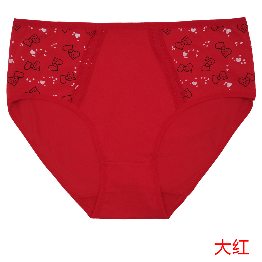 欧美外贸女士内裤wish跨境专供货源女士三角裤现货  大码妈咪裤