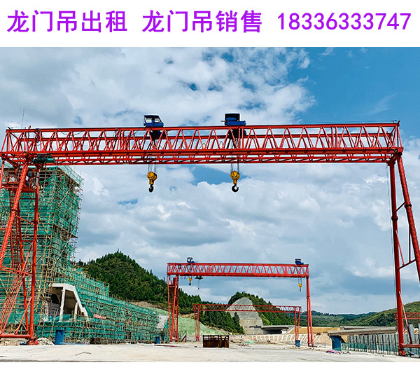 湖南株洲龙门吊公司述小型龙门吊的使用要求  龙门吊租赁公司  龙门吊价格