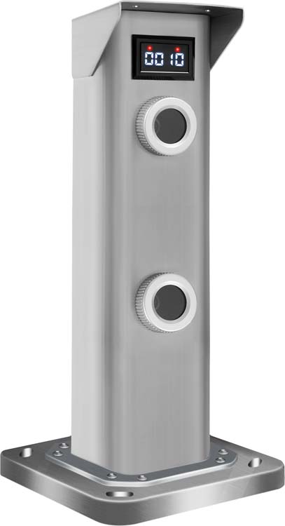 激光入侵探测器ABL-J1001长距离可定制支持OEM  两光束激光对射探测器  可见光激光对射