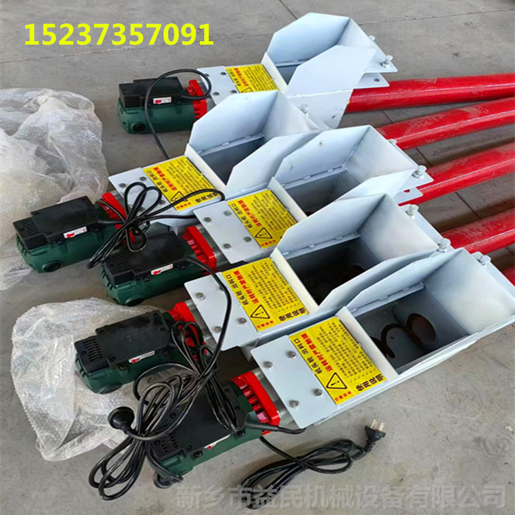 10公分软管手电钻吸粮机价格 4米长 2800w  4米长软绞龙输送机  螺旋提升机