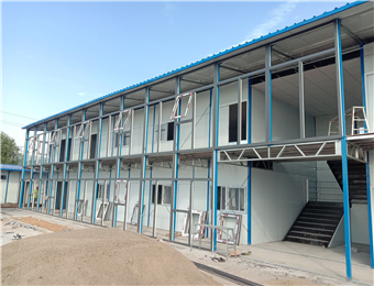 拼装工地用鞍山活动板房立山彩钢板活动房包运输  工地用活动板房