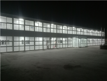 葫芦岛玻璃幕墙活动房南票便捷移动式临建房  便捷临建房