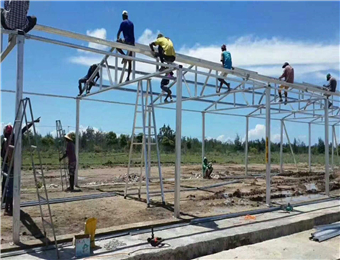 建筑工地用丹东活动房简易单双层彩钢房效果图  工地用活动房