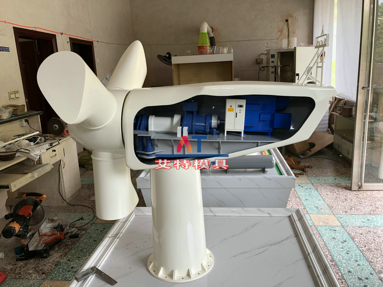 风力发电机舱模型 风力发电机模型  风能模型