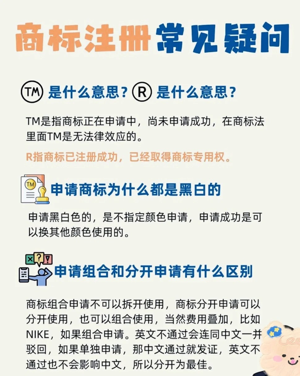 商标注册常见的疑问解析