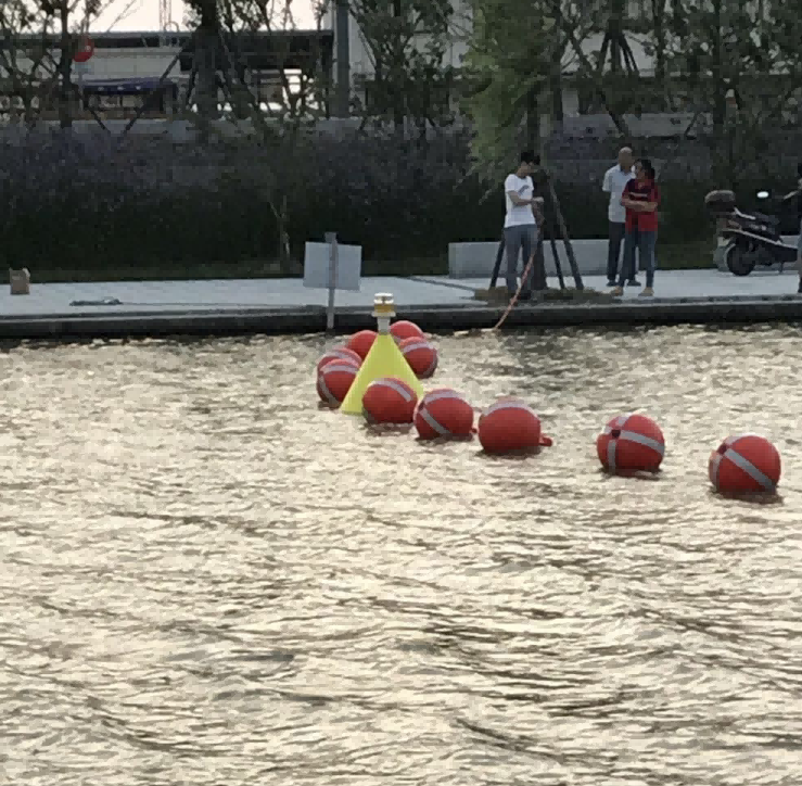 宁波浮标浮筒厂家防撞击两耳浮球现货批发  警示浮球  标志浮球