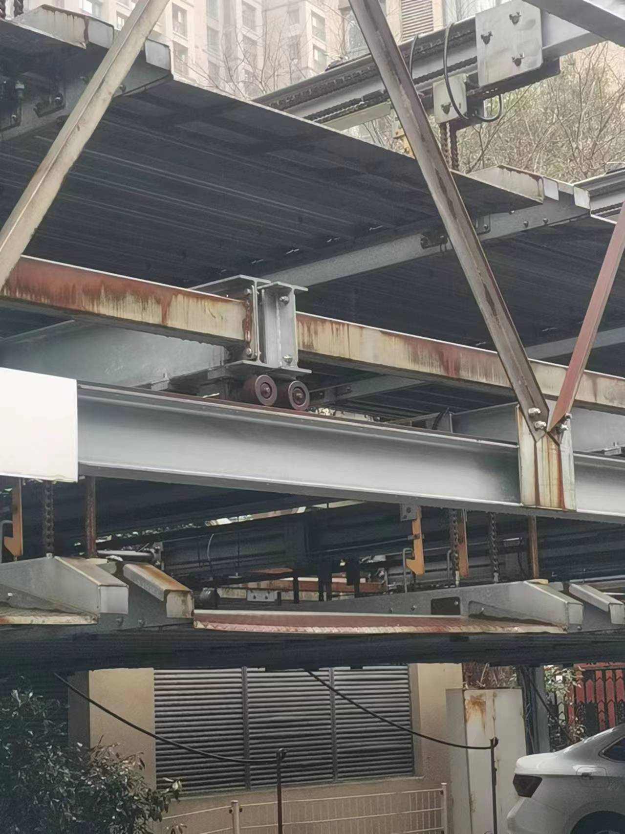 出售二手镀锌D型库 升降横移/简易升降 包安装过特检  立体车库价格  立体车库型号  立体车库品牌