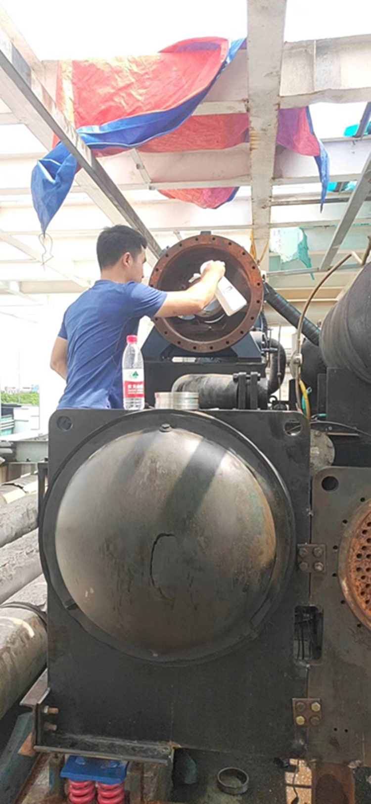 汕头市濠江区螺杆式冷水机组维修技术团队-林特制冷