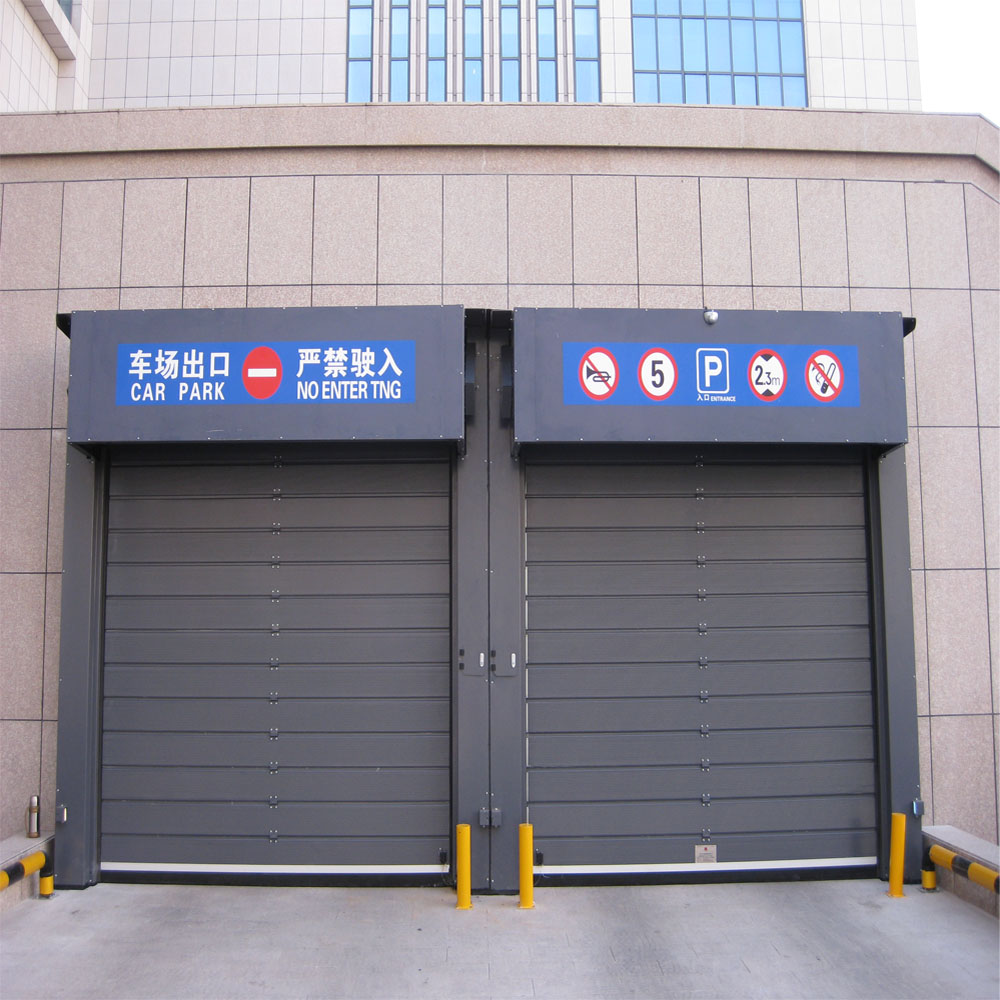 河北旭日环照 硬质螺旋自动卷帘门 硬质螺旋电动卷帘门  硬质螺旋门  硬质螺旋门厂家
