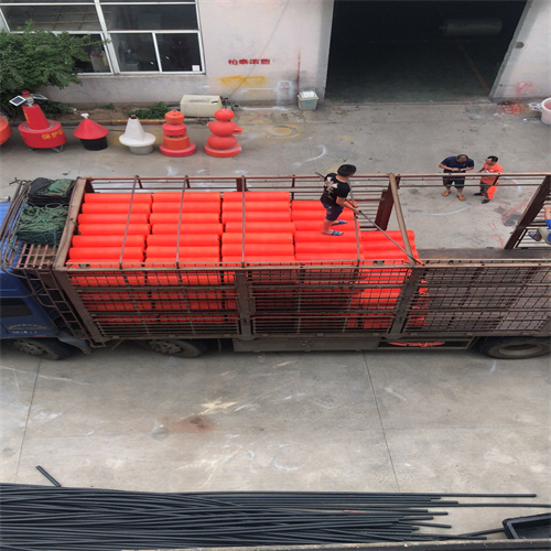秋季水库拦截落叶树枝垃圾用串联一体式拦污浮筒  拦污浮排