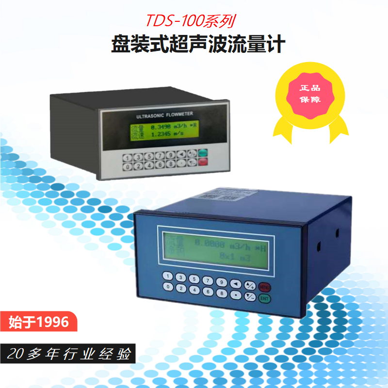 TDS-100系列超声波流量计  液体流量测量  固定式壁挂式  管段式分体式