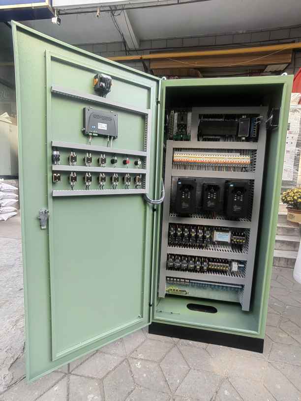 郑州污水处理设备自动化配电柜 废水处理自动化电控柜  plc  变频器