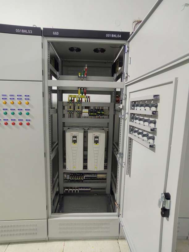 郑州污水处理设备自动化配电柜 废水处理自动化电控柜  plc  变频器