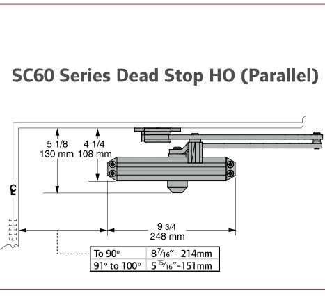 FALCON费尔肯SC61RW/PA-689闭门器  FALCON闭门器  SC61闭门器  美标闭门器