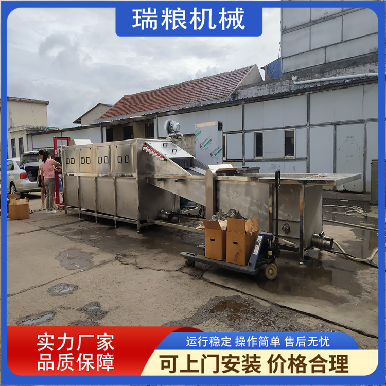 鲜姜全套设备厂家 高压喷淋大姜清洗生产线 洗姜加工设备