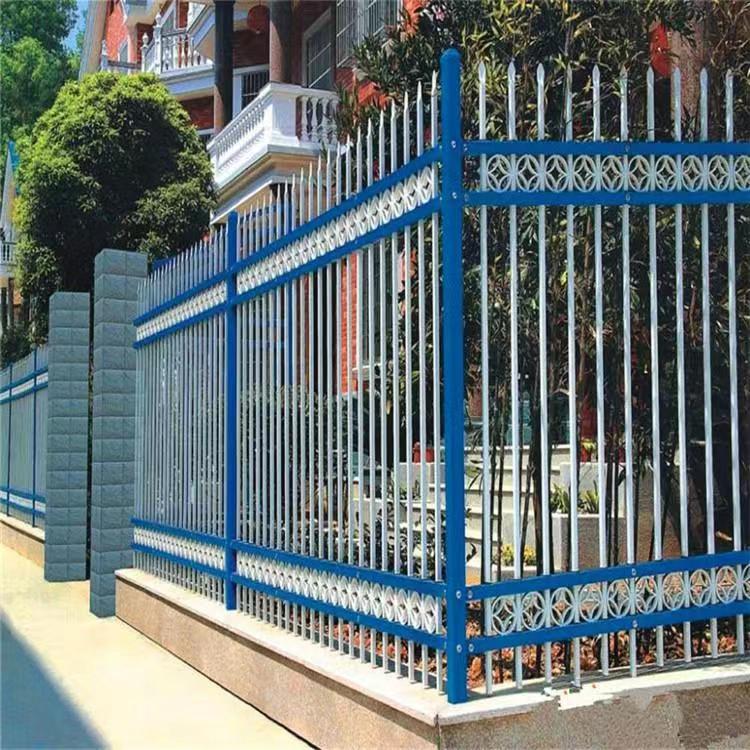 小区学校铁艺围栏定制写字楼锌钢围栏厂家现货