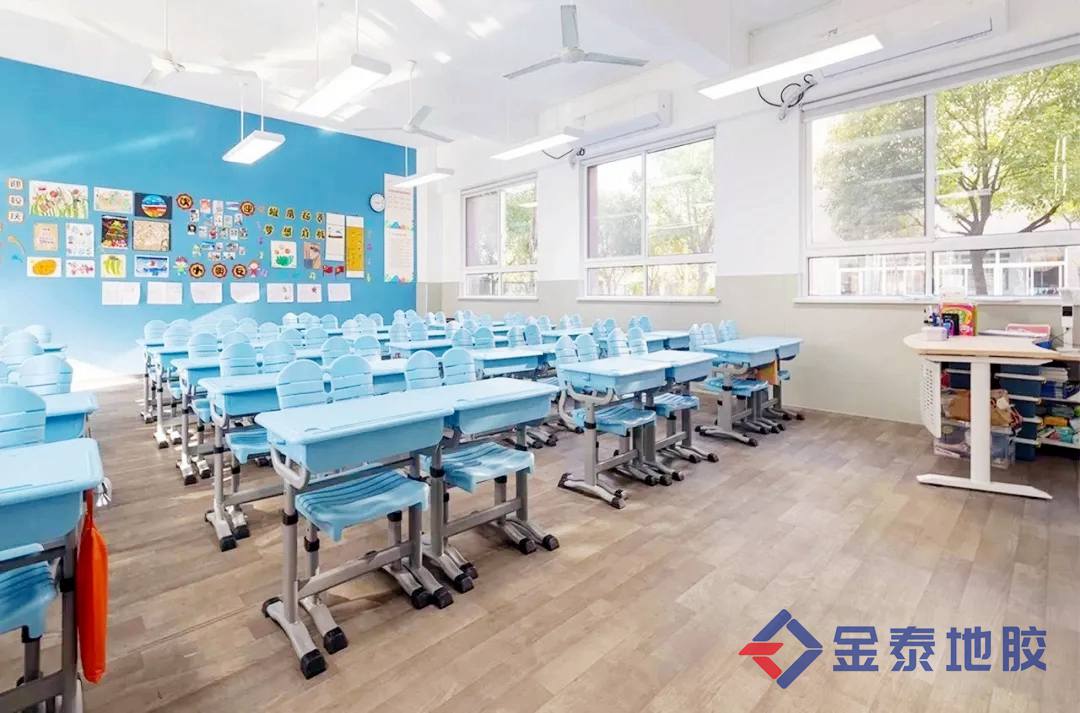 供应昆明学校塑胶地板 教室地胶 防滑地板  学校地胶  学校PVC地板