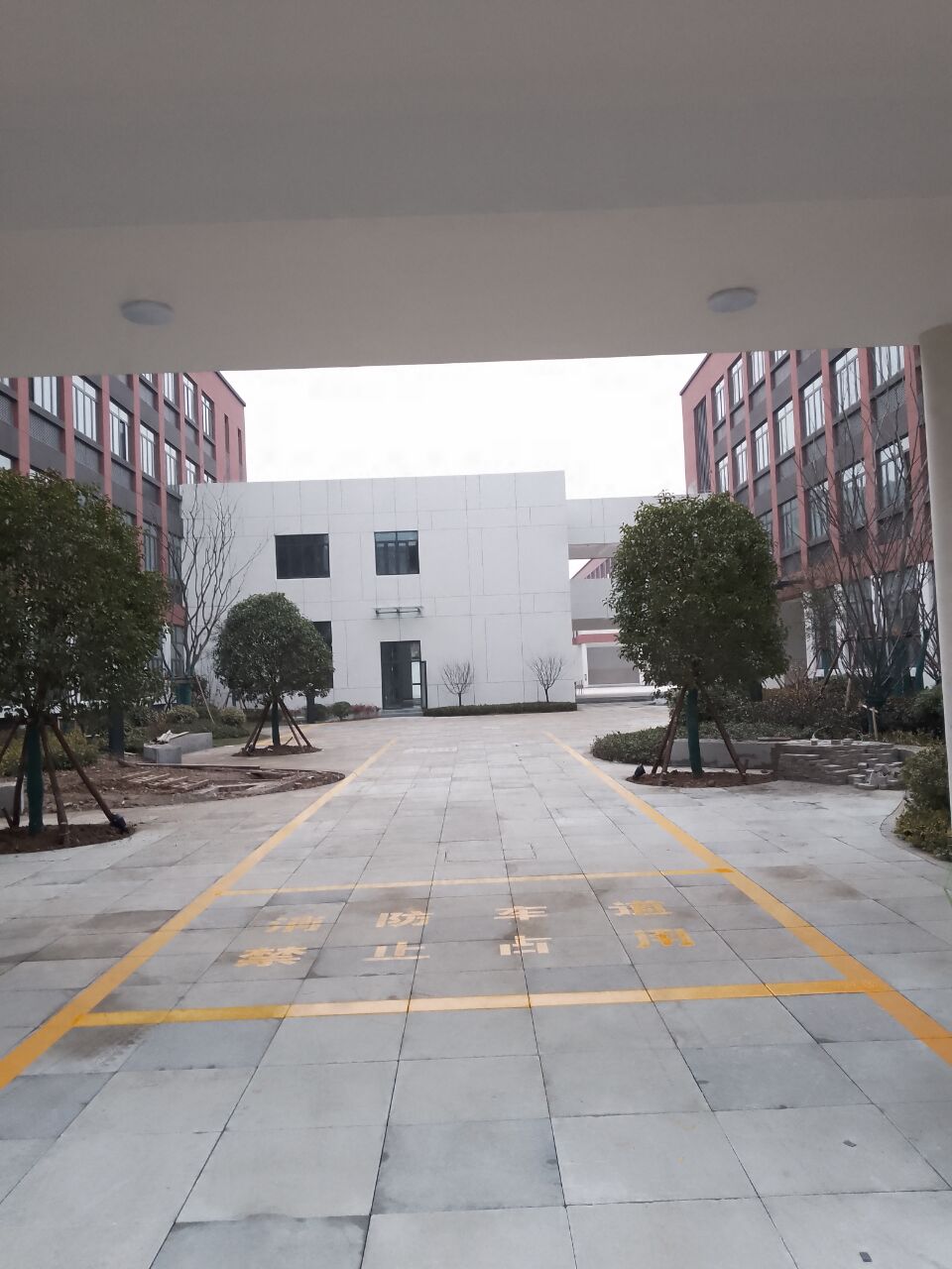 南京达尊交通工程公司-南京道路划线-消防回车场划线  南京消防通道划线  南京消防回车场划线