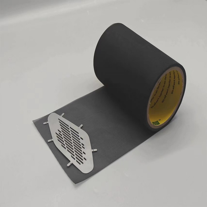 办公显示器热熔防尘网 音响热熔网纱布 办公显示器防尘网