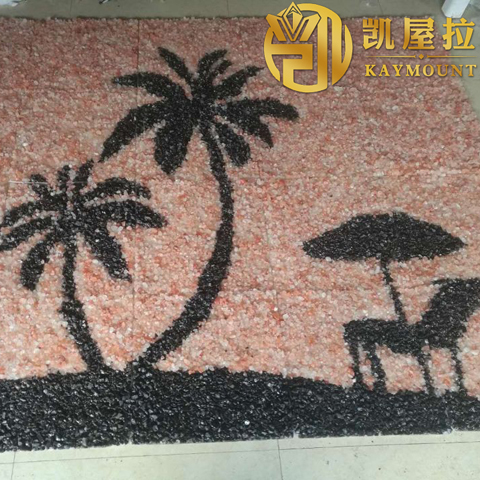 盐板画制作，汗蒸房盐画安装，盐蒸房盐石画设计  喜马拉雅岩盐