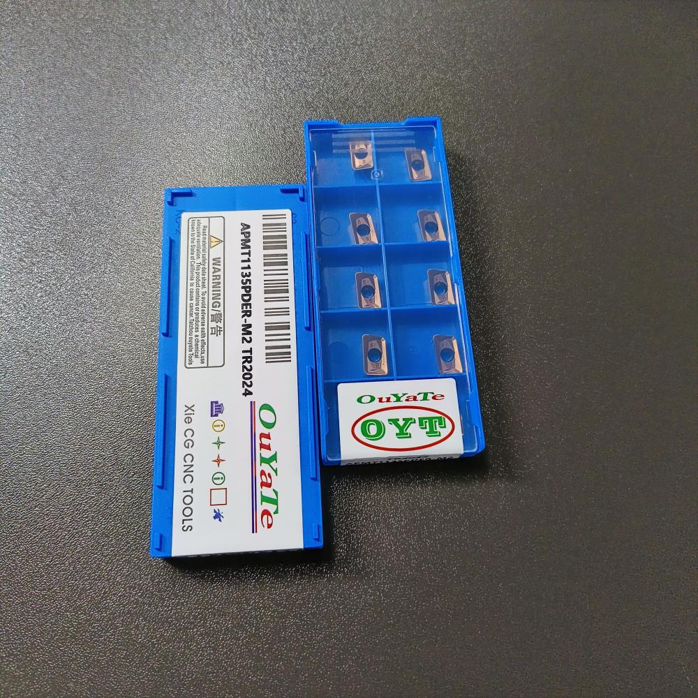 OYT数控铣刀片APMT1135PDER-M2加工2316  304,2316  17R0.8  淬火件等不锈钢
