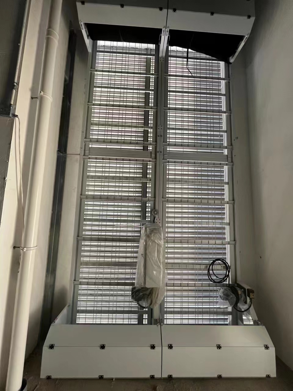 卷帘式过滤器通风系统 自动卷绕式过滤器 宜兴市豪澋环保  卷帘过滤器