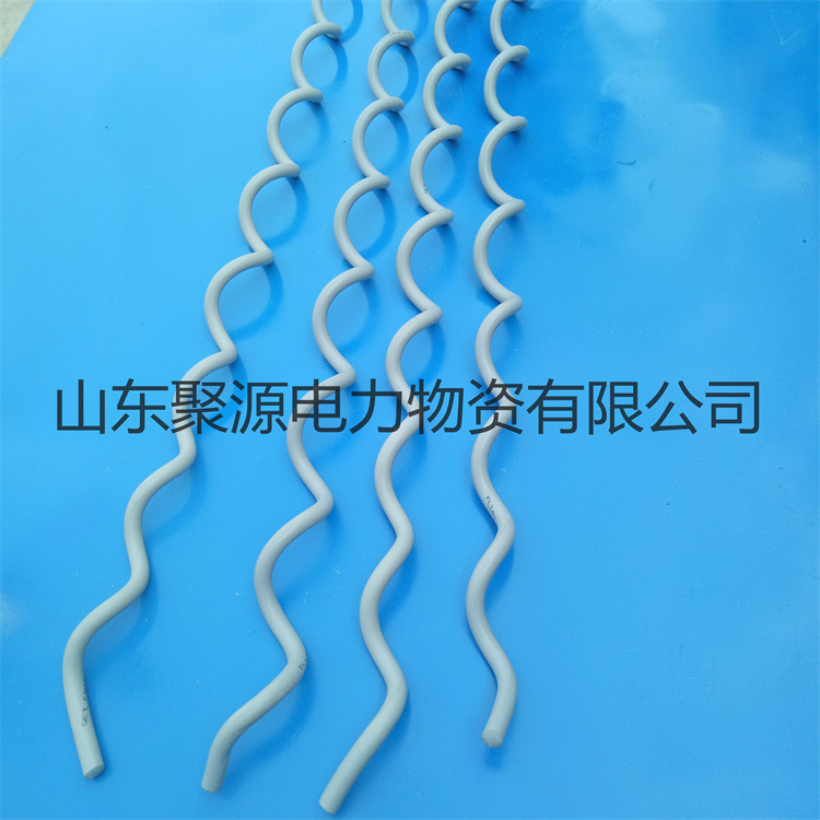 防震鞭，螺旋减震器 山东聚源 光缆厂家直销
