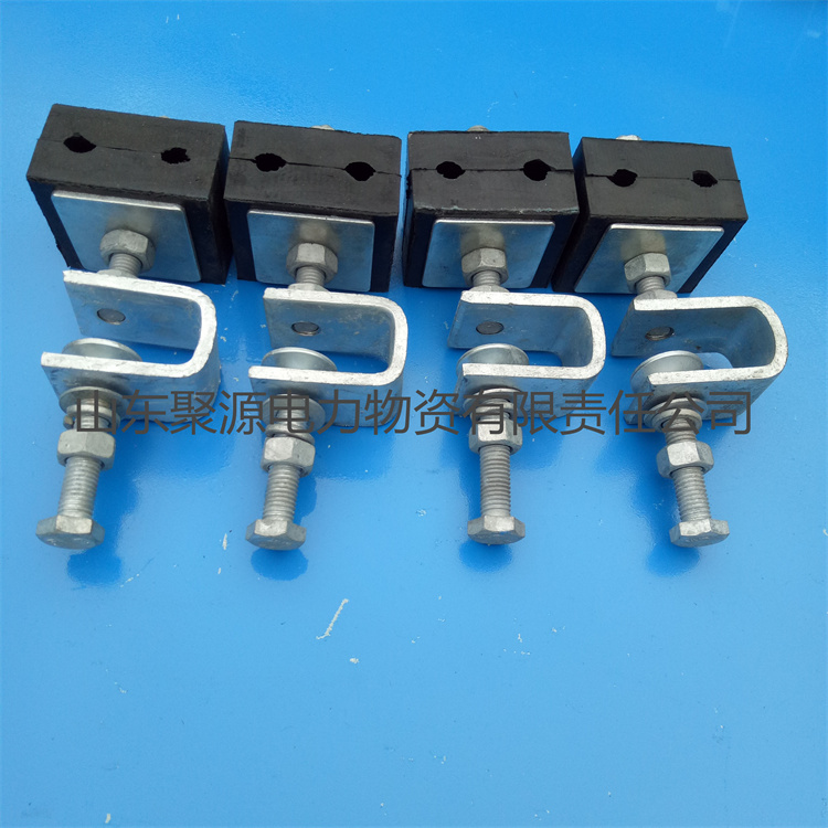 塔用引下线夹厂家杆式ADSS光缆引下线夹