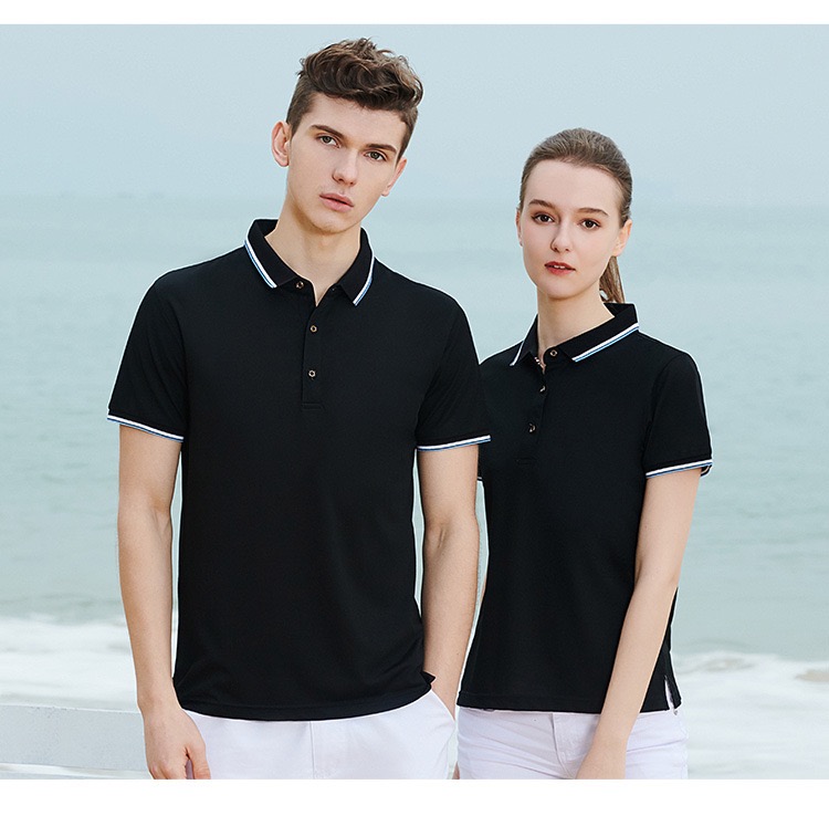 西安广告衫定制 团服短袖 工服 可定制LOGO  工服定制  POLO衫定制