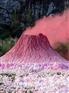 网红粉色求婚告白火山泡雕大型景观情人节美陈场景打卡